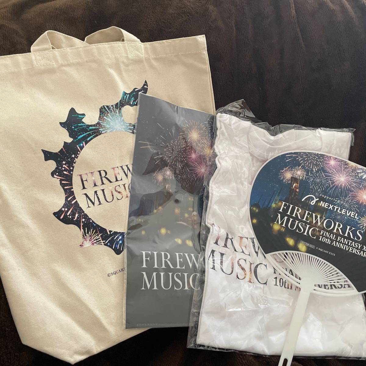 FF14 トートバッグ 花火 ファイナルファンタジーXIV 10th 非売品 FF14 10周年記念 花火グッズ Fireworks & MUSIC 未使用|Yahoo