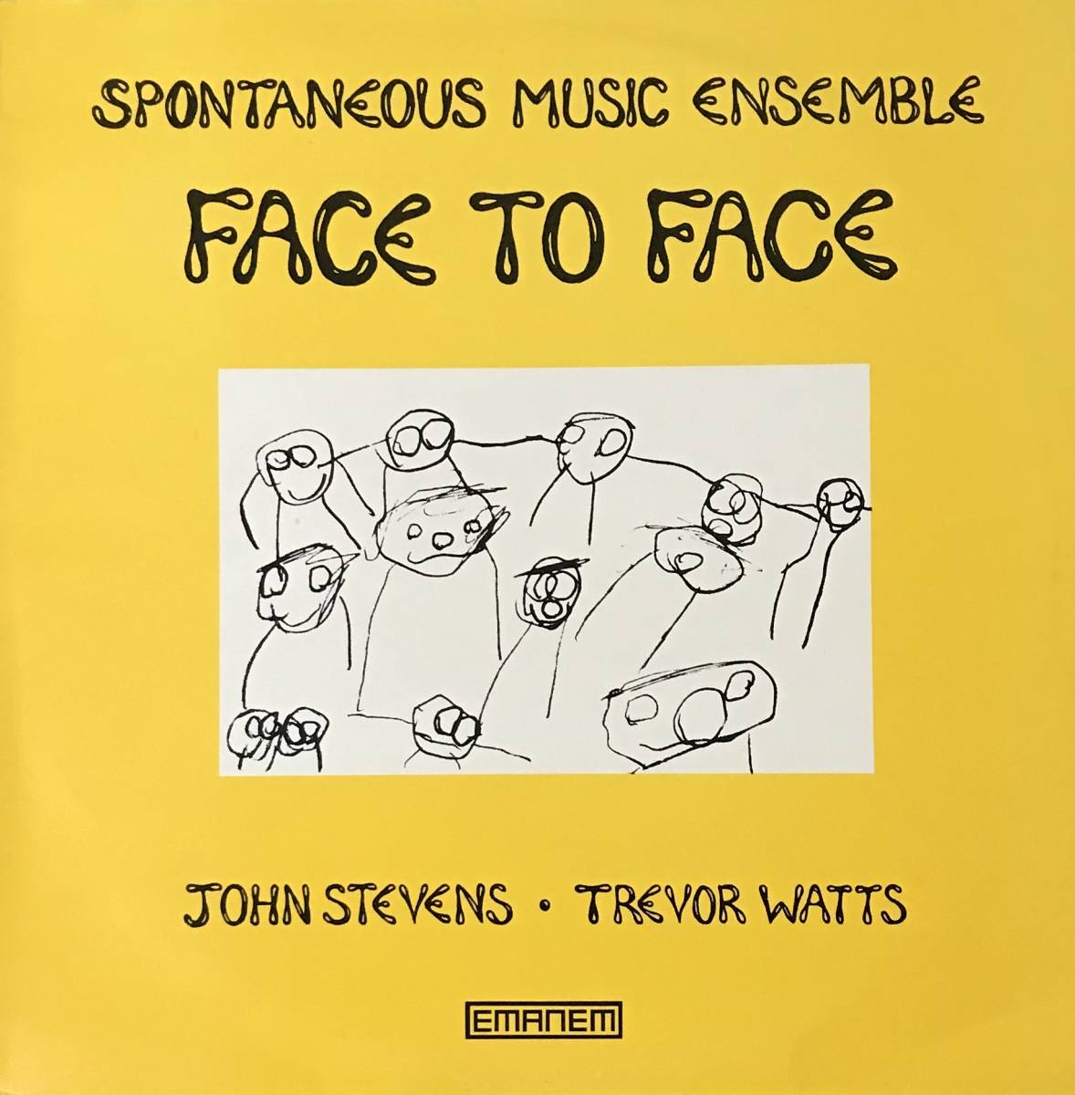 [LP/レコード] Spontaneous Music Ensemble - Face To Face (Free Jazz) ☆Emanem チープインプロ アヴァンジャズ