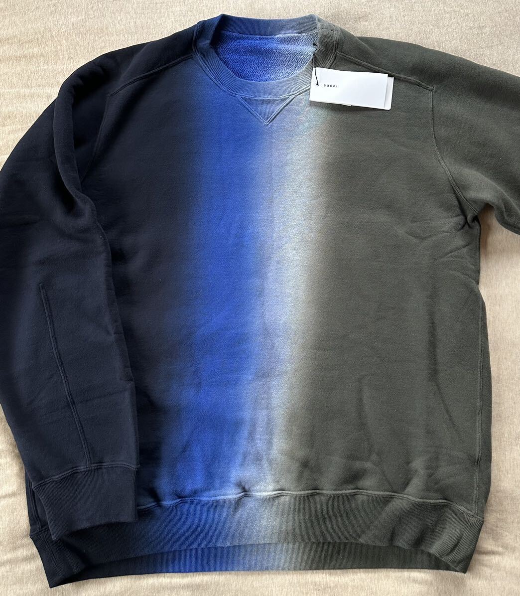 4新品 sacai サカイ メンズ タイダイ スウェット シャツ 23AW 4新品 sacai サカイ メンズ タイダイ スウェット シャツ 23AW