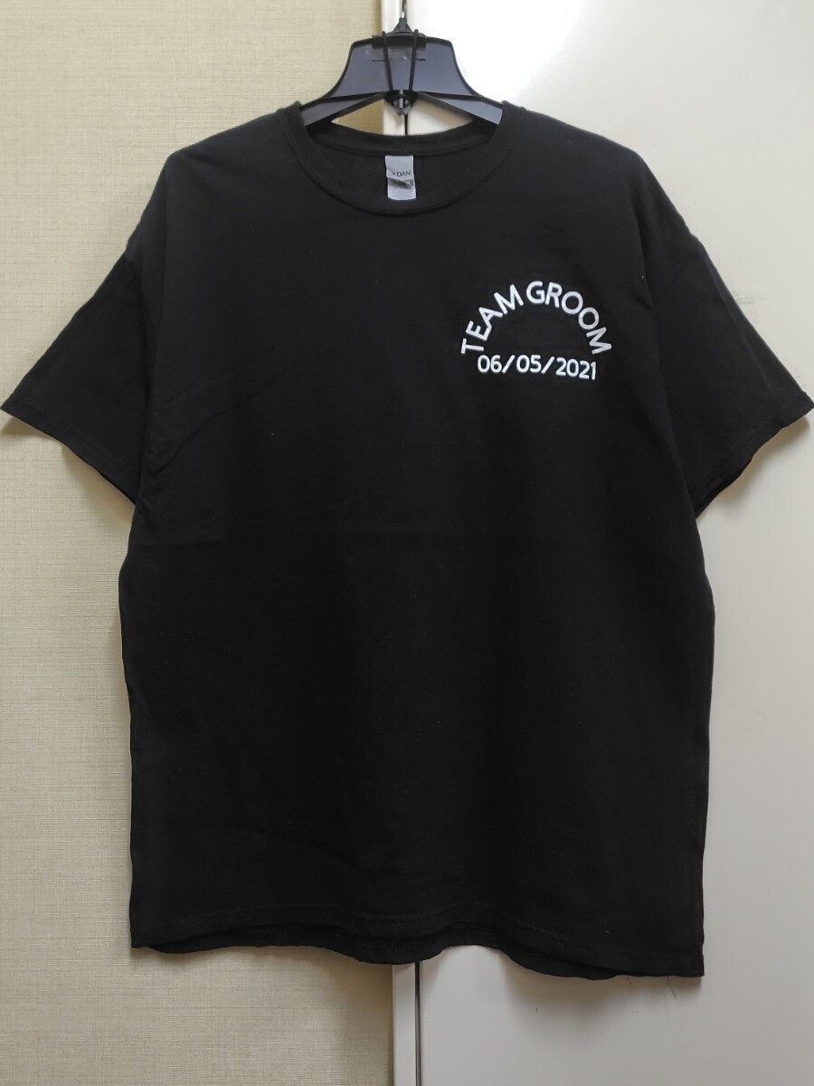 [送料無料](s31f2)XLチームグルーム馬厩舎員usaアメリカ輸入古着半袖プリントTシャツオーバーサイズゆるだぼ