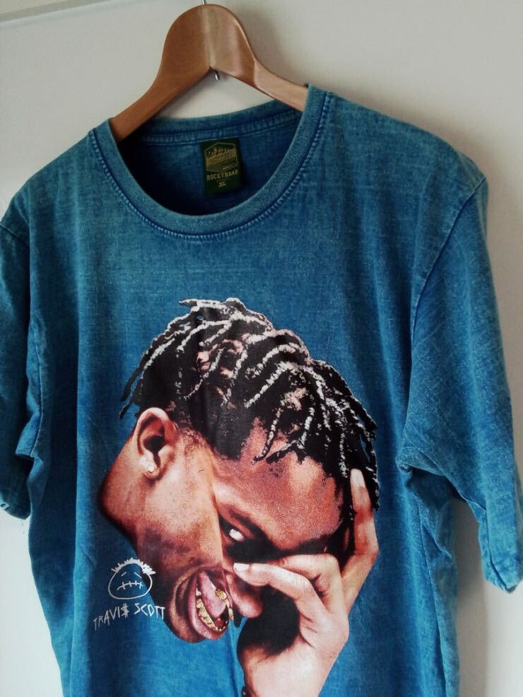 トラヴィス・スコット TRAVIS SCOTT バンドTシャツ(XL)ハ12 トラヴィス・スコット TRAVIS SCOTT バンドTシャツ(XL)ハ12