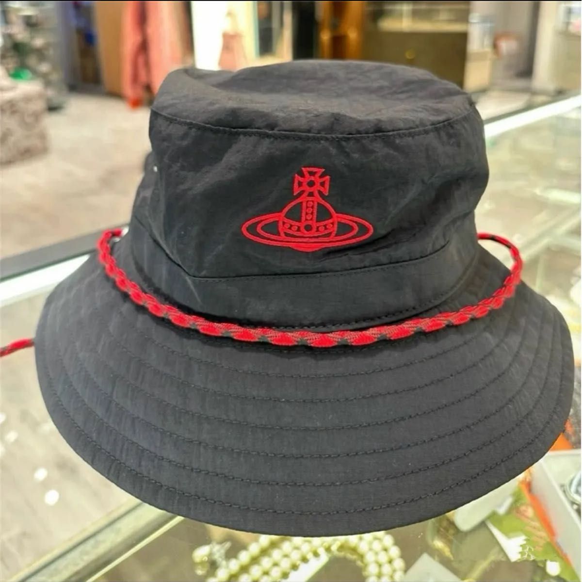 Vivienne Westwood★オーブ刺繍バケットハット 新品 ヴィヴィアン・ウエストウッド Vivienne Westwood ORB刺繍