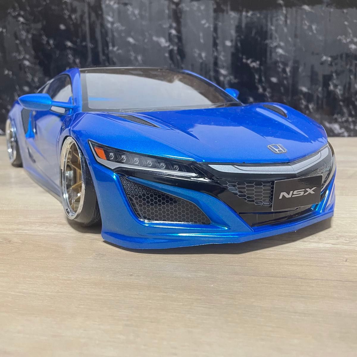 タミヤ ホンダ nsx 1/10 ラジコンボディーrc ツーリング 完成品 タミヤ ホンダ nsx 1/10 ラジコンボディーrc ツーリング 完成品