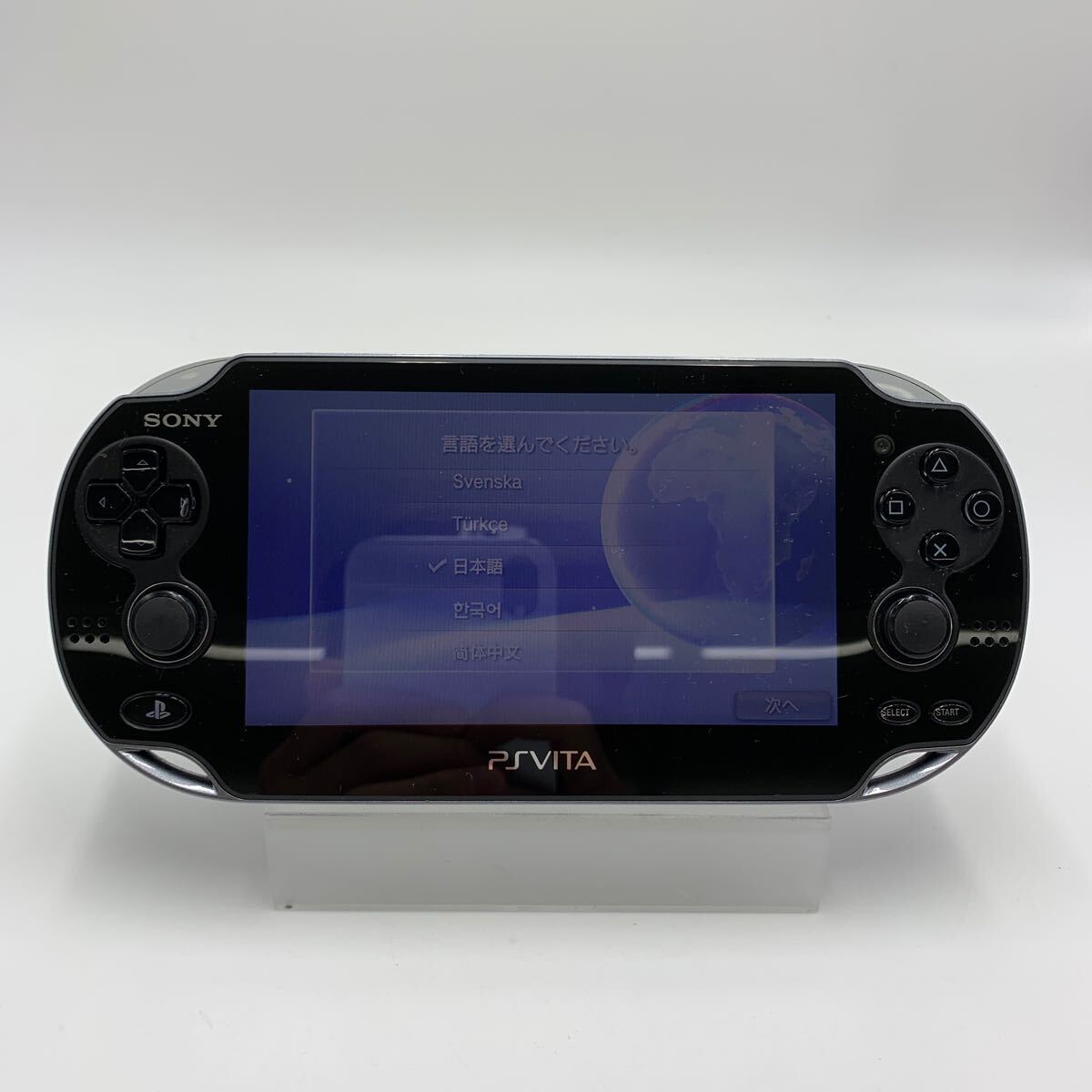 SONY PSVITA Playstation VITA PlayStation Vita body PCH-1100 operation goods 0627-214