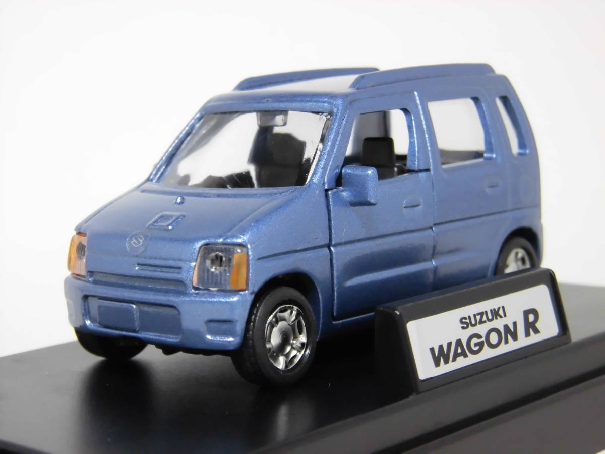 エムテック 1 43 スズキ ワゴン R 660 ターボ 青 軽自動車 Suzuki Wagon R エムテック 売買されたオークション情報 Yahooの商品情報をアーカイブ公開 オークファン Aucfan Com