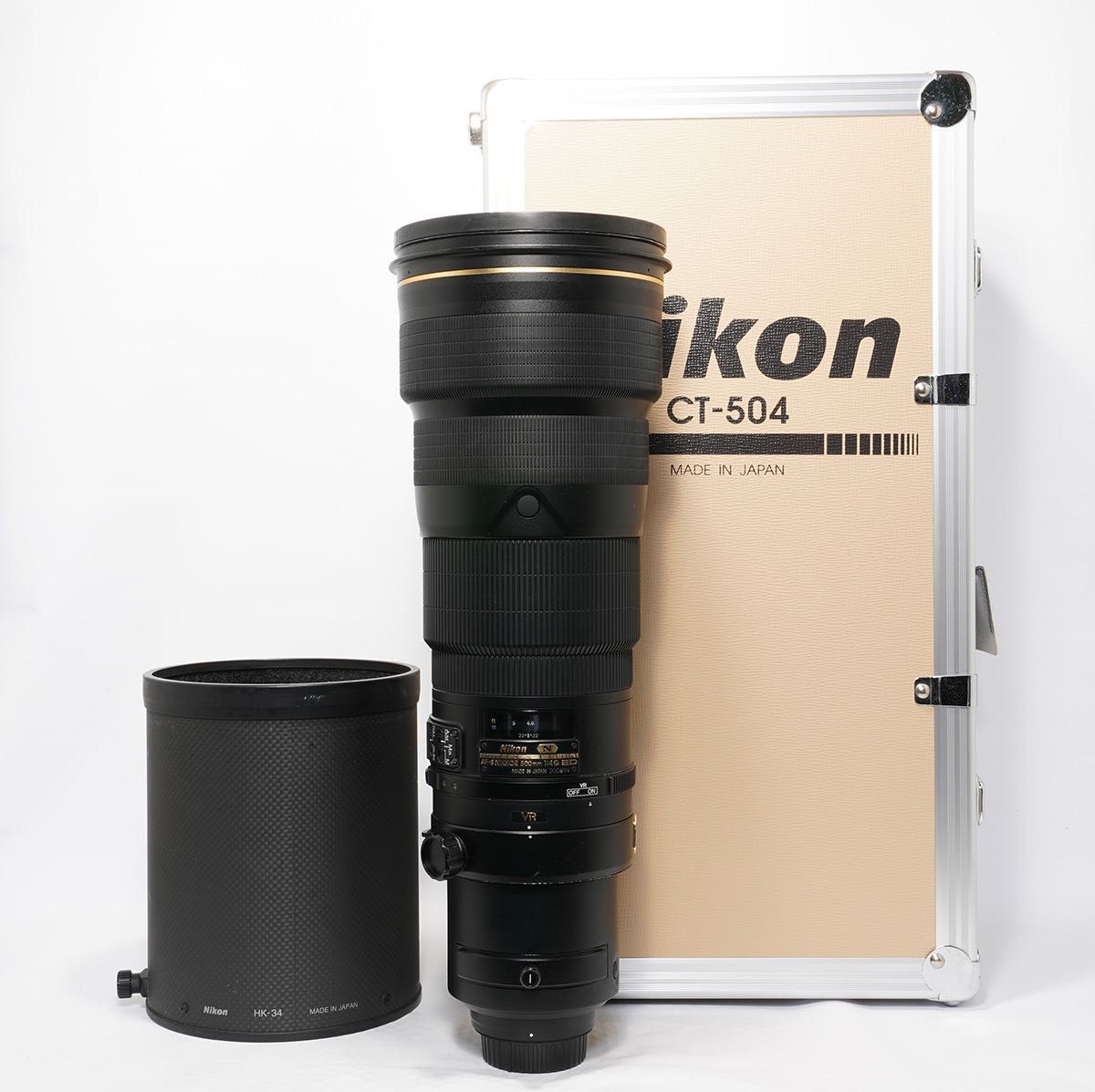 ニコン AF-S NIKKOR 500mm F4G ED VR Wimberley三脚座装着 実 ニコン AF-S NIKKOR 500mm F4G ED VR Wimberley三脚座装着 実