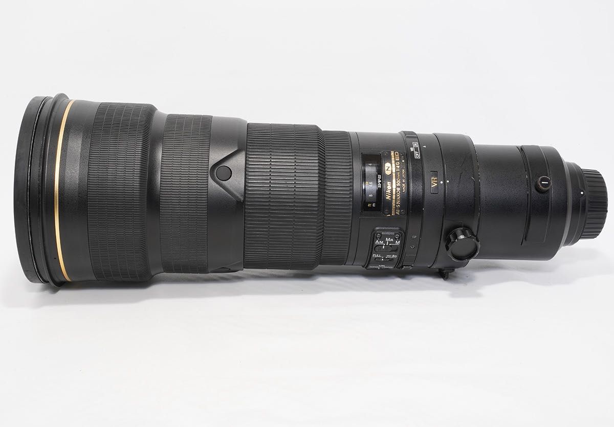 ニコン AF-S NIKKOR 500mm F4G ED VR Wimberley三脚座装着 実 ニコン AF-S NIKKOR 500mm F4G ED VR Wimberley三脚座装着 実