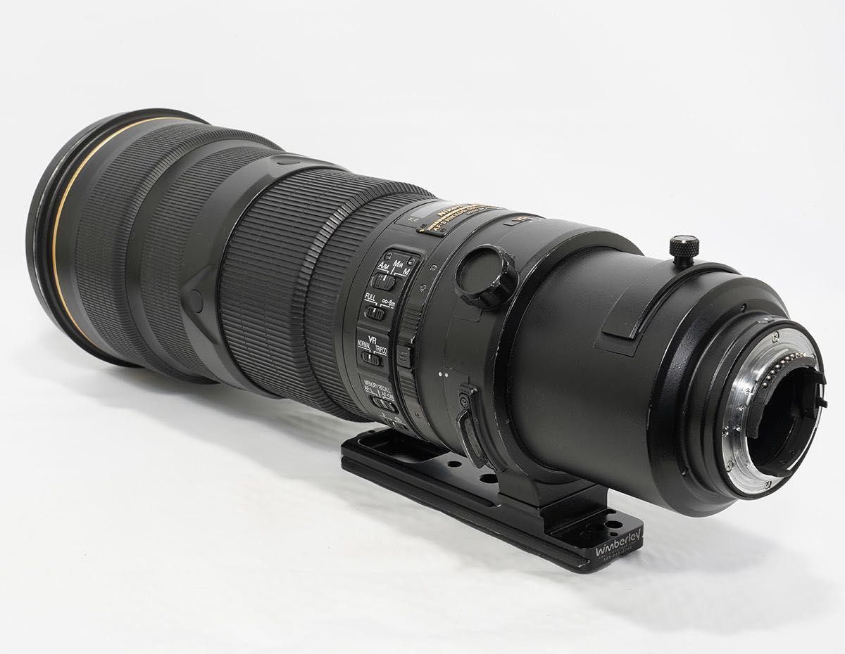 ニコン AF-S NIKKOR 500mm F4G ED VR Wimberley三脚座装着 実 ニコン AF-S NIKKOR 500mm F4G ED VR Wimberley三脚座装着 実