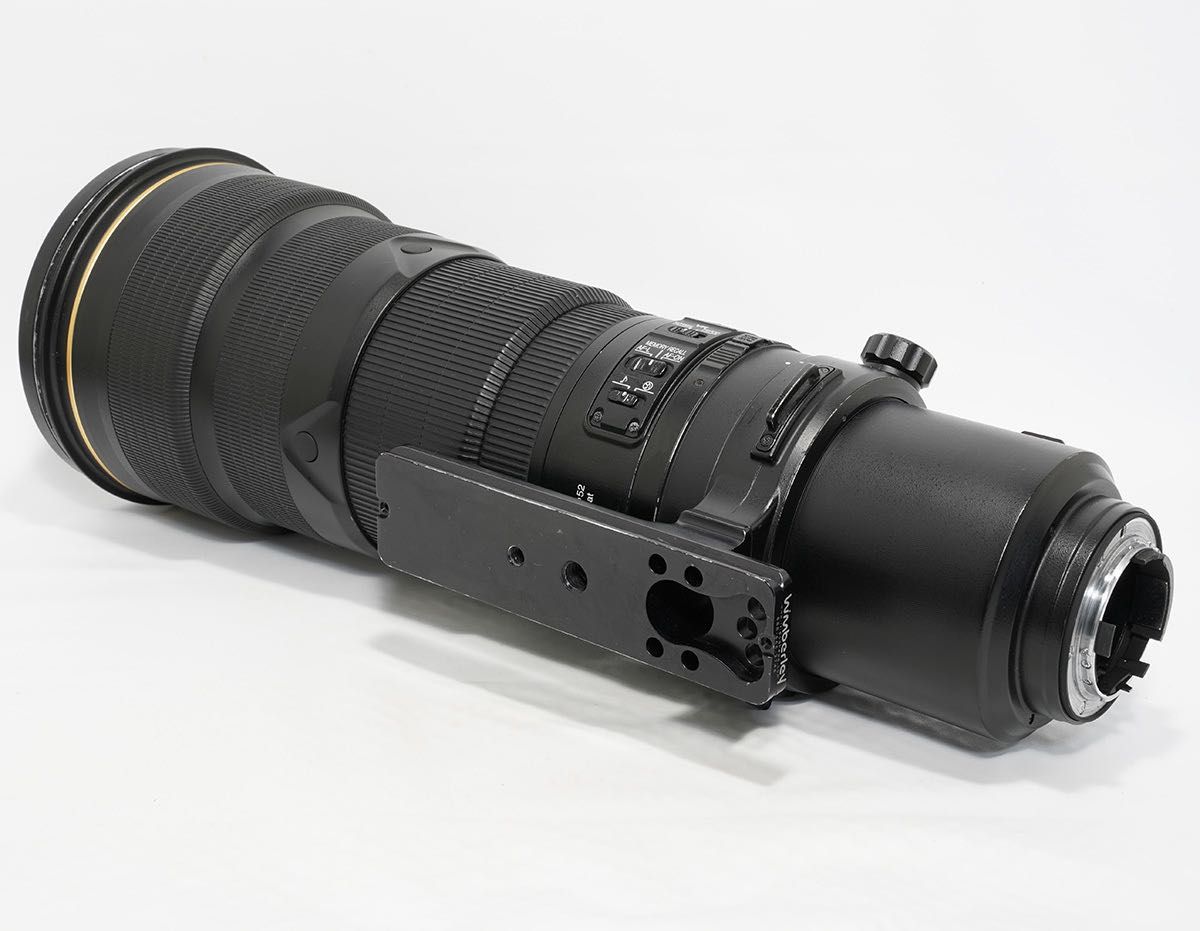 ニコン AF-S NIKKOR 500mm F4G ED VR Wimberley三脚座装着 実 ニコン AF-S NIKKOR 500mm F4G ED VR Wimberley三脚座装着 実