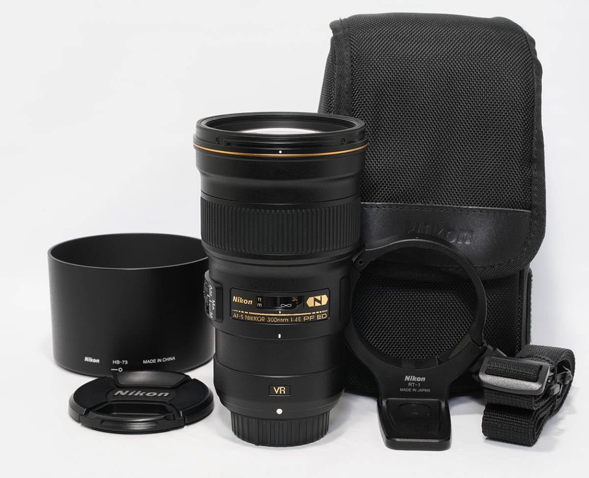 美品 動作保証 ニコン AF-S NIKKOR 300mm F4E PF ED VR 純正三脚 美品 動作保証 ニコン AF-S NIKKOR 300mm F4E PF ED VR 純正三脚