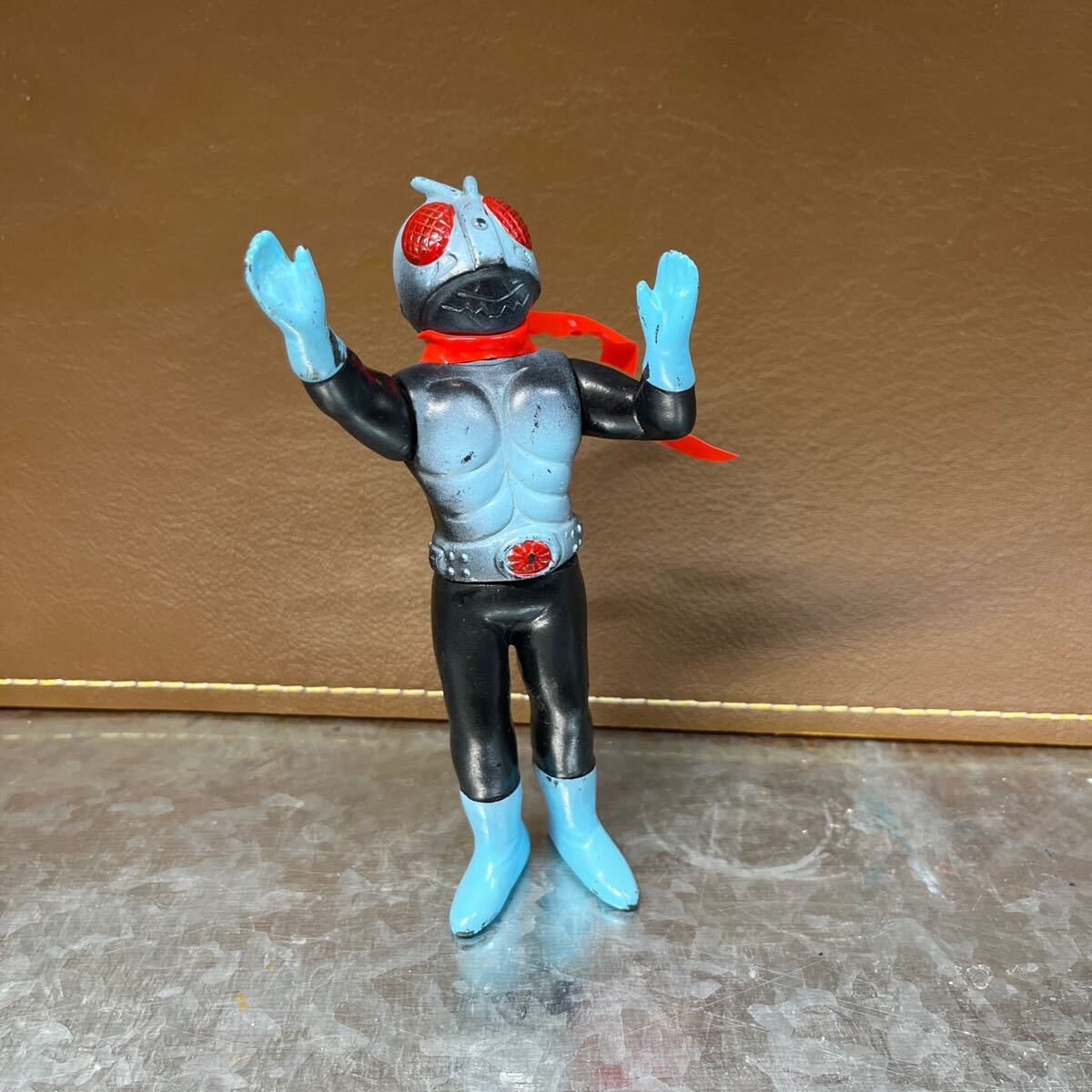 仮面ライダー ソフビ パチソフビ ミドル 盆踊り 当時物 無版権 約17cm i-img1200x1200-