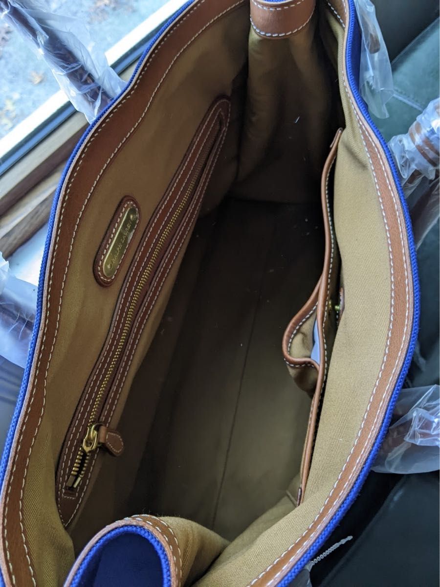 希少品 Ralph Lauren タッセル付き キャンバストートバッグ 希少品 Ralph Lauren ラルフローレン タッセル付き キャンバス