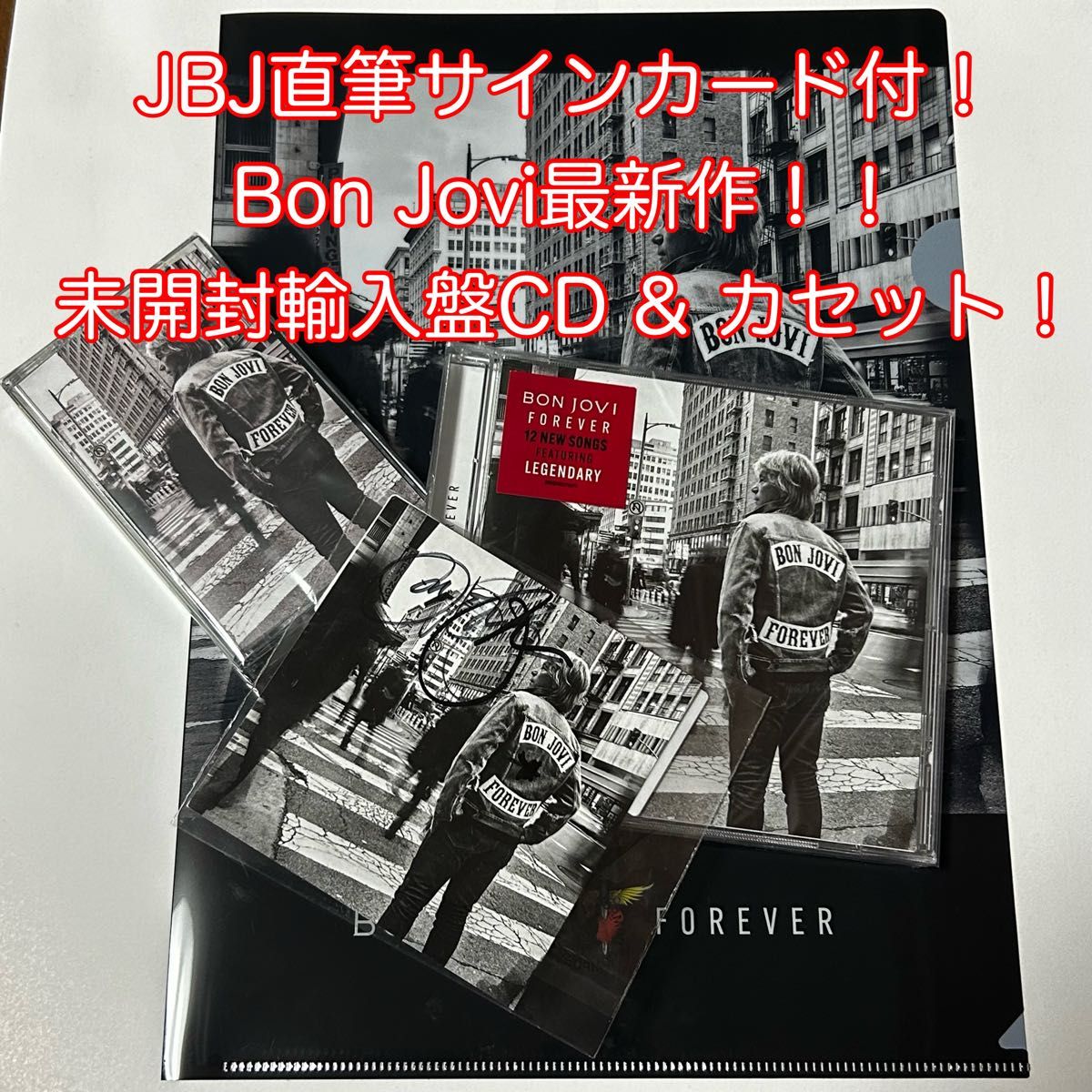 Jon Bon Jovi 直筆サインアートカード付】 Bon Jovi 最新作 Jon Bon Jovi 直筆サインアートカード付】 Bon Jovi 最新作