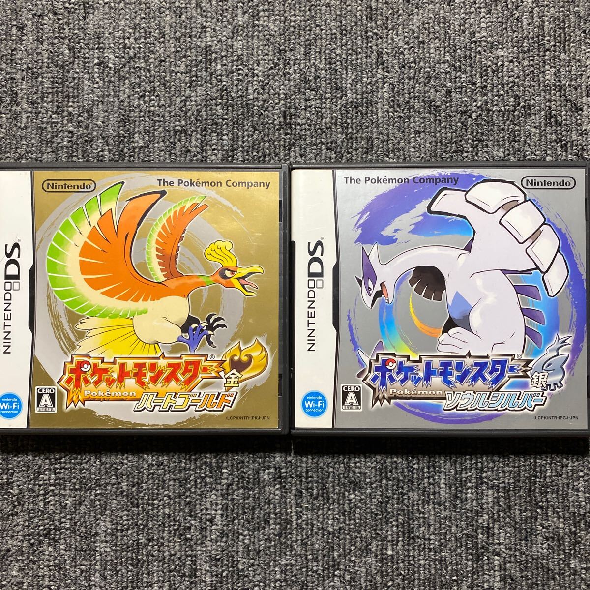 DS ポケットモンスター ハートゴールド ソウルシルバー 2本 DS ポケットモンスター ハートゴールド ソウルシルバー 2本
