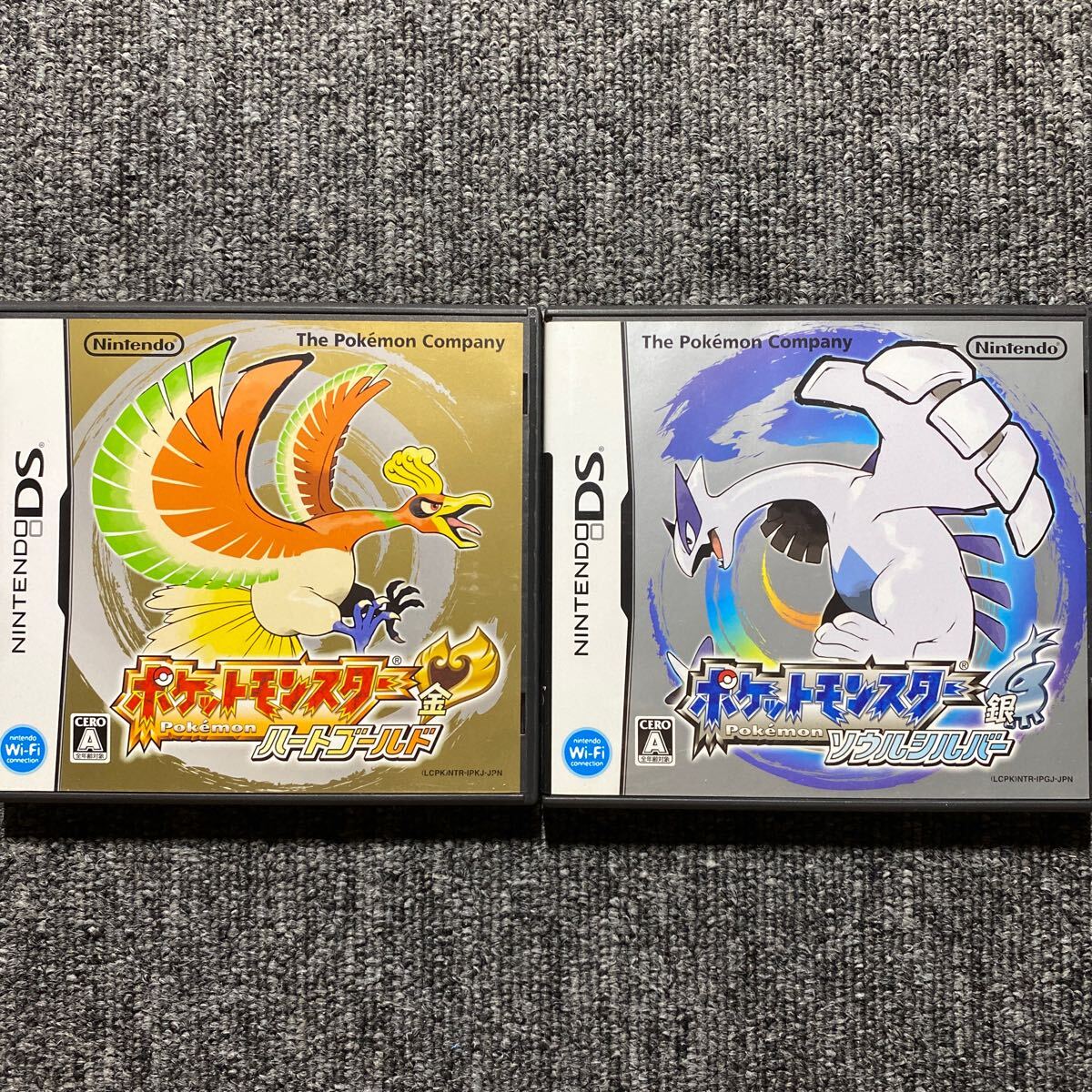 DS ポケットモンスター ハートゴールド ソウルシルバー 2本 DS ポケットモンスター ハートゴールド ソウルシルバー 2本