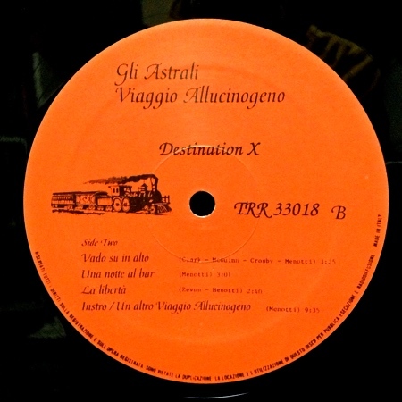 ◆イタリア/60sガレージ/サイケ◆GLI ASTRALI◆VIAGGIO ALLUCINOGENO◆DESTINATION X RECORDS/TRR 33018_画像2