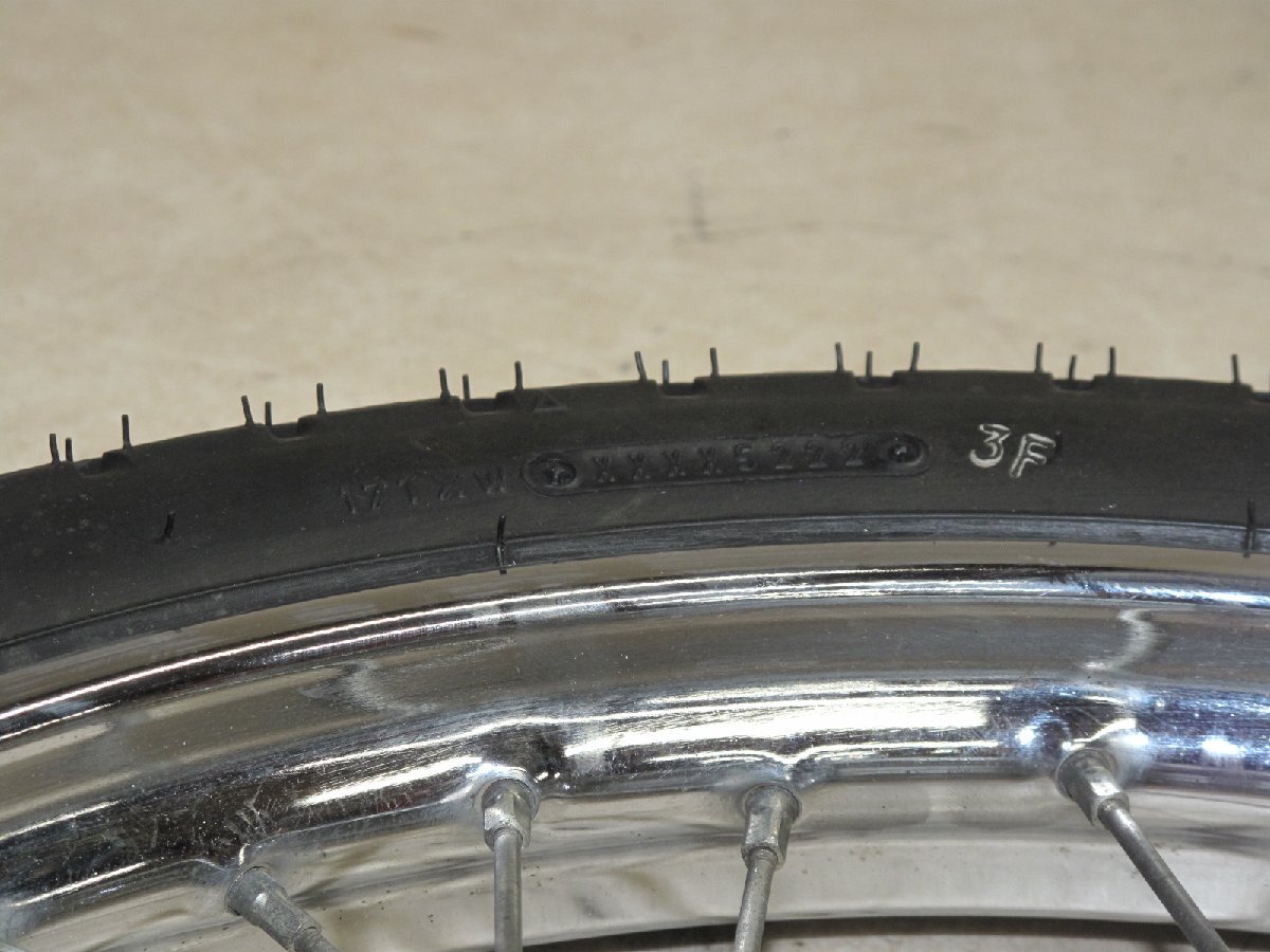  Super Cub 110(JA07) original rear wheel!17 -inch! exchange for repair etc.!