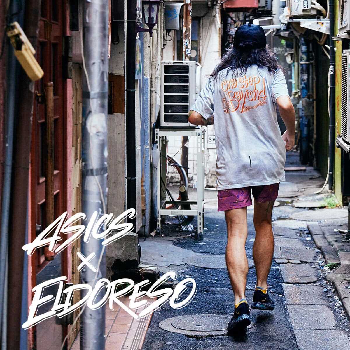 ASICS ELDORESO アシックス エルドレッソ One Step Beyond 半袖T ASICS ELDORESO アシックス エルドレッソ One Step Beyond 半袖T