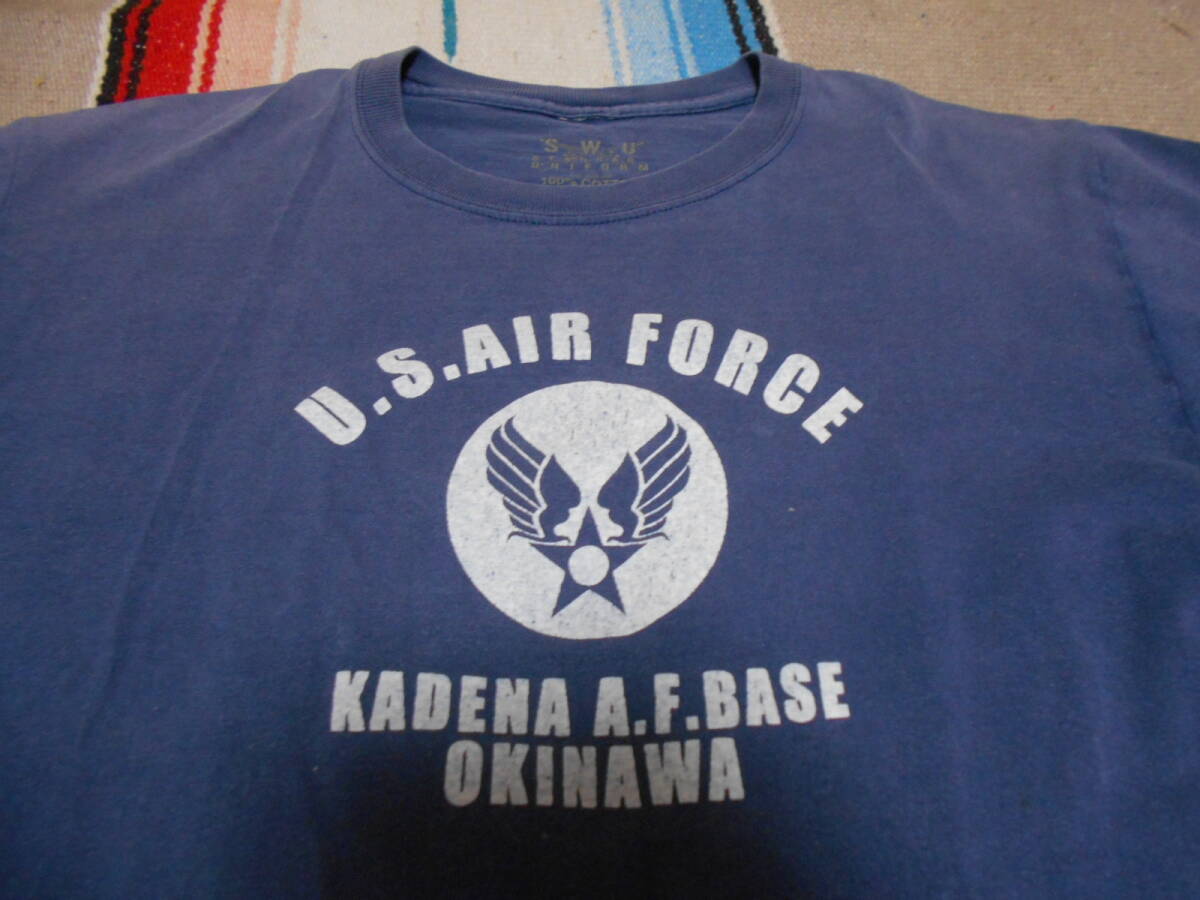 米軍正規 USAF U.S.AIR FORCE KADENA A.F. BASE OKINAWA VINTAGE 米軍正規 USAF U.S.AIR FORCE KADENA A.F. BASE OKINAWA VINTAGE