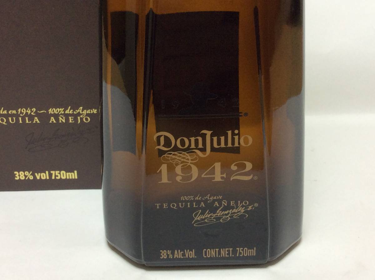 正規品 ドン フリオ 1942 Don Julio 38° 750ml 新品箱入 送料 正規品 ドン フリオ 1942 Don Julio 38° 750ml 新品箱入 送料