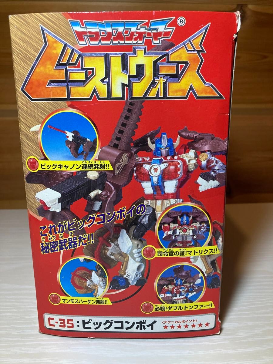 未開封】当時物 トランスフォーマー ビーストウォーズ 総司令官 未開封】当時物 トランスフォーマー ビーストウォーズ 総司令官
