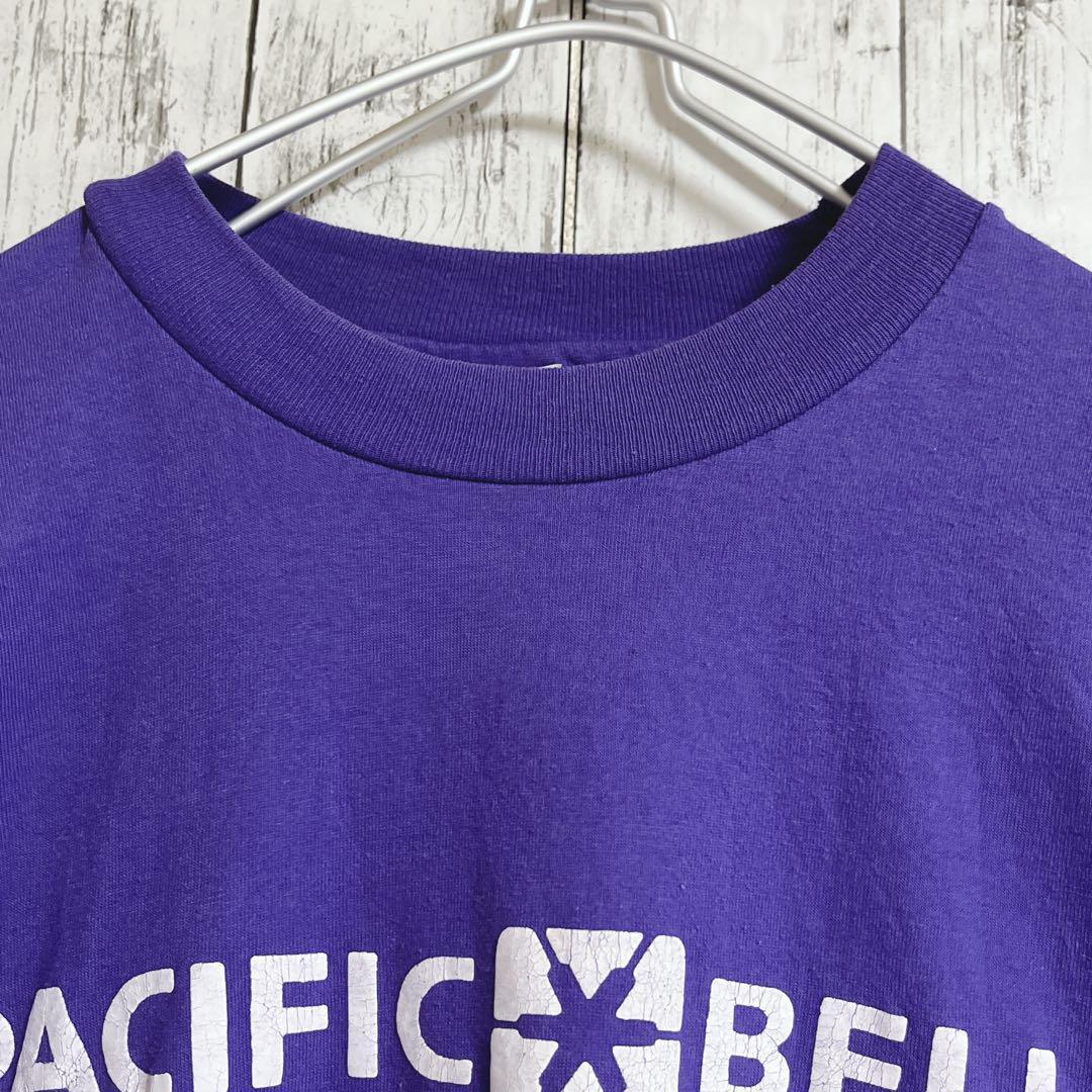 90's Hanes ヘインズ USA製 アメリカ製 ビンテージTシャツ L 紫 90's Hanes ヘインズ USA製 アメリカ製 ビンテージTシャツ L 紫