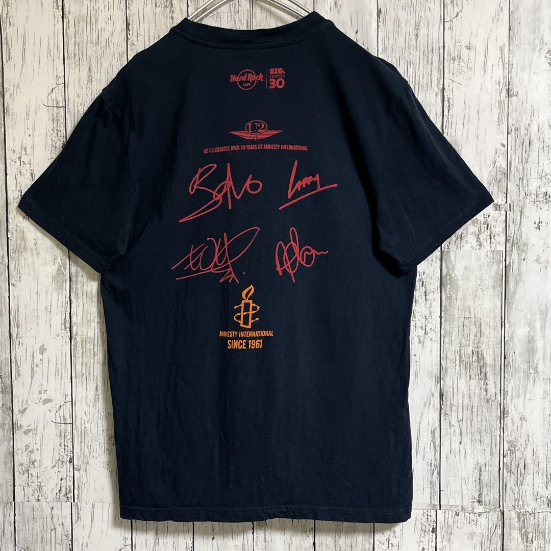 U2 Hard Rock CAFE バンドTシャツ ハードロックカフェ コラボ M U2 Hard Rock CAFE バンドTシャツ ハードロックカフェ コラボ M