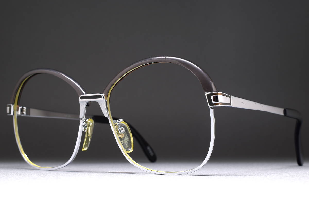 デッドストック MARWITZ PORTRAIT 6205 925 52-14 メガネ サングラス フレーム 西ドイツ制 シルバー ZEISS