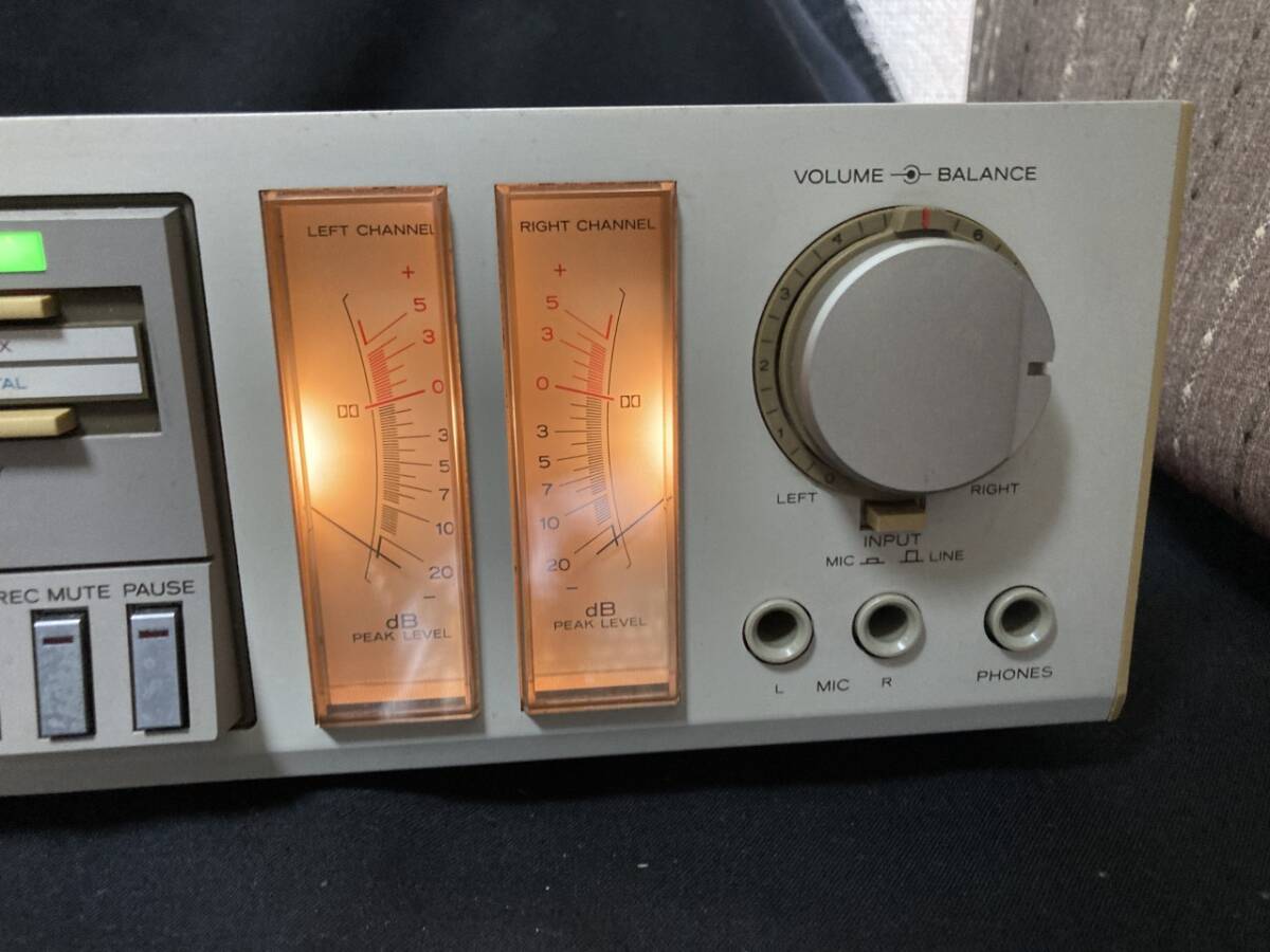 動作OK TEAC V-3RX 80年代縦型メーター・dbx・3モーター3S高級 動作OK TEAC V-3RX 80年代縦型メーター・dbx・3モーター3S高級