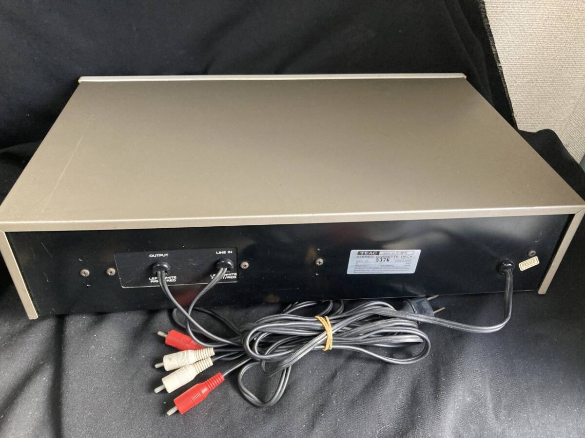 動作OK TEAC V-3RX 80年代縦型メーター・dbx・3モーター3S高級 動作OK TEAC V-3RX 80年代縦型メーター・dbx・3モーター3S高級