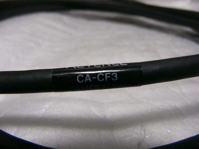 ☆未使用☆ Keyence CA-CF3 カメラケーブル3m長 ラインスキャン ☆未使用☆ Keyence CA-CF3 カメラケーブル3m長 ラインスキャン