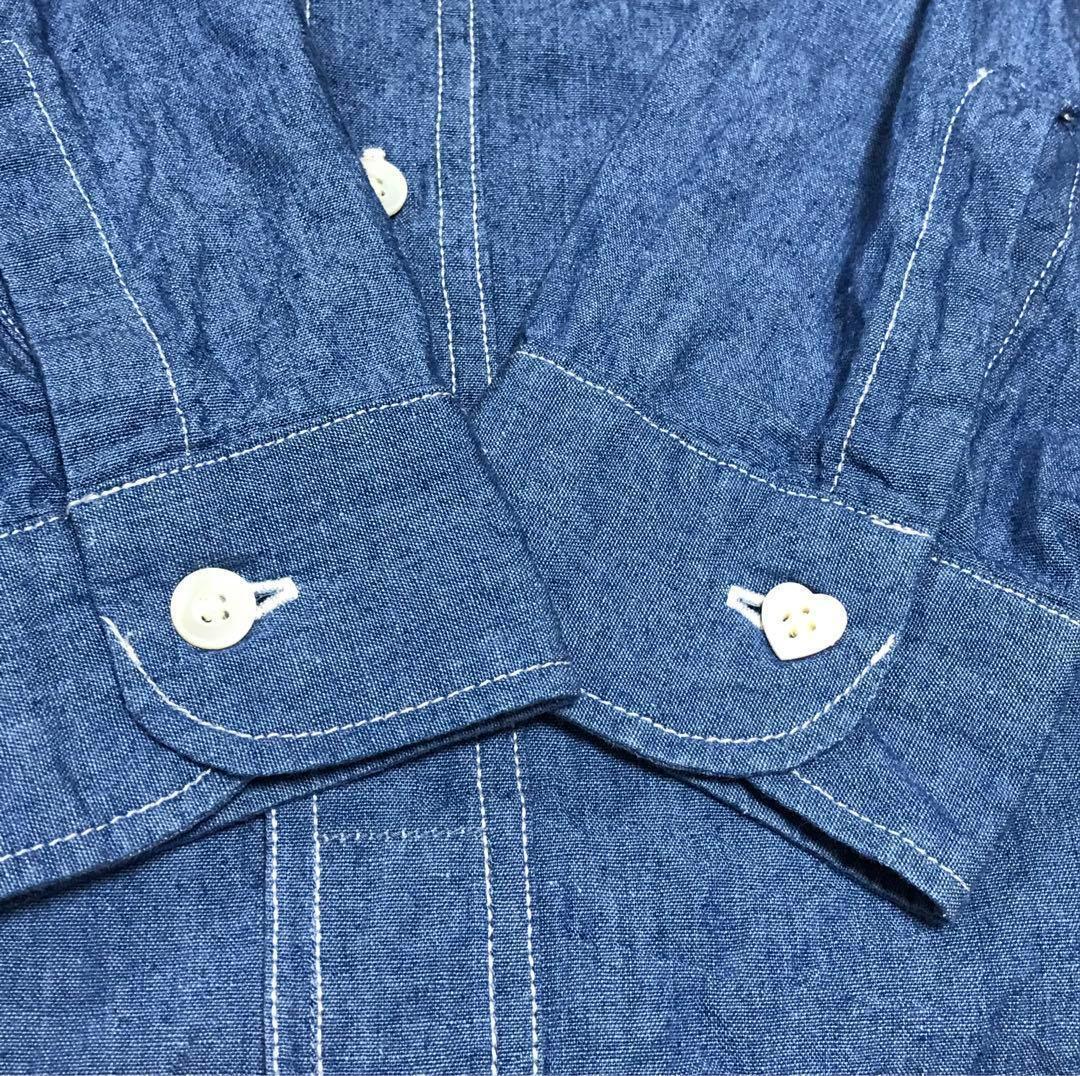 HUMAN MADE ヒューマンメイド ウエスタンシャツ シャンブレー HUMAN MADE ヒューマンメイド ウエスタンシャツ シャンブレー