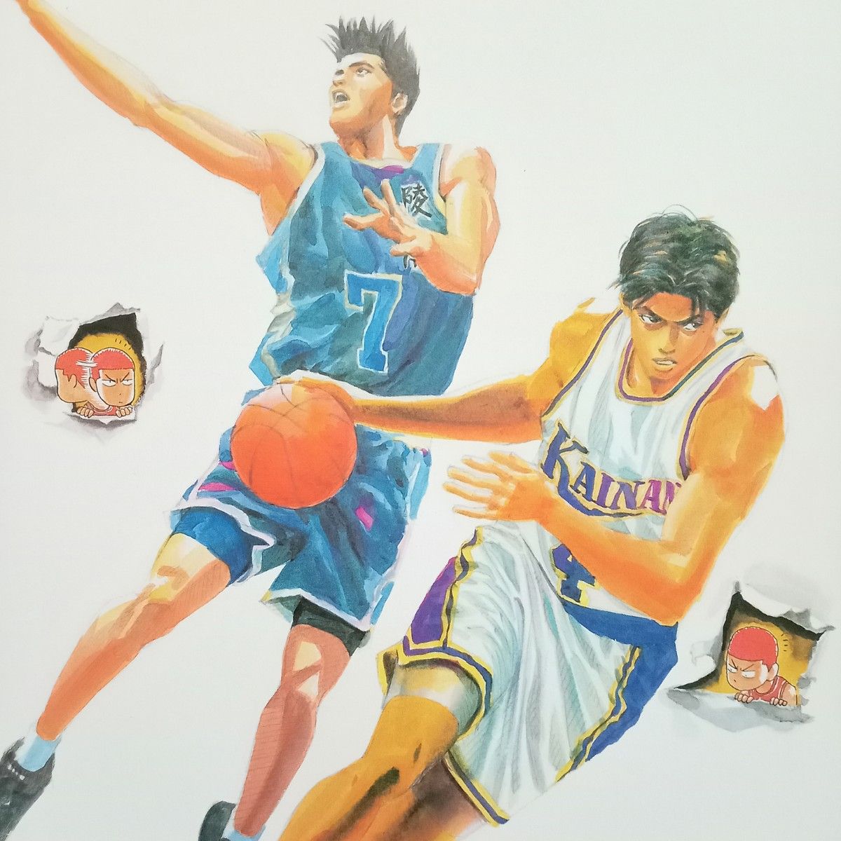 SLAM DUNK スラムダンク コミックス 16巻 表紙イラスト ポスター SLAM DUNK スラムダンク コミックス 16巻 表紙イラスト ポスター