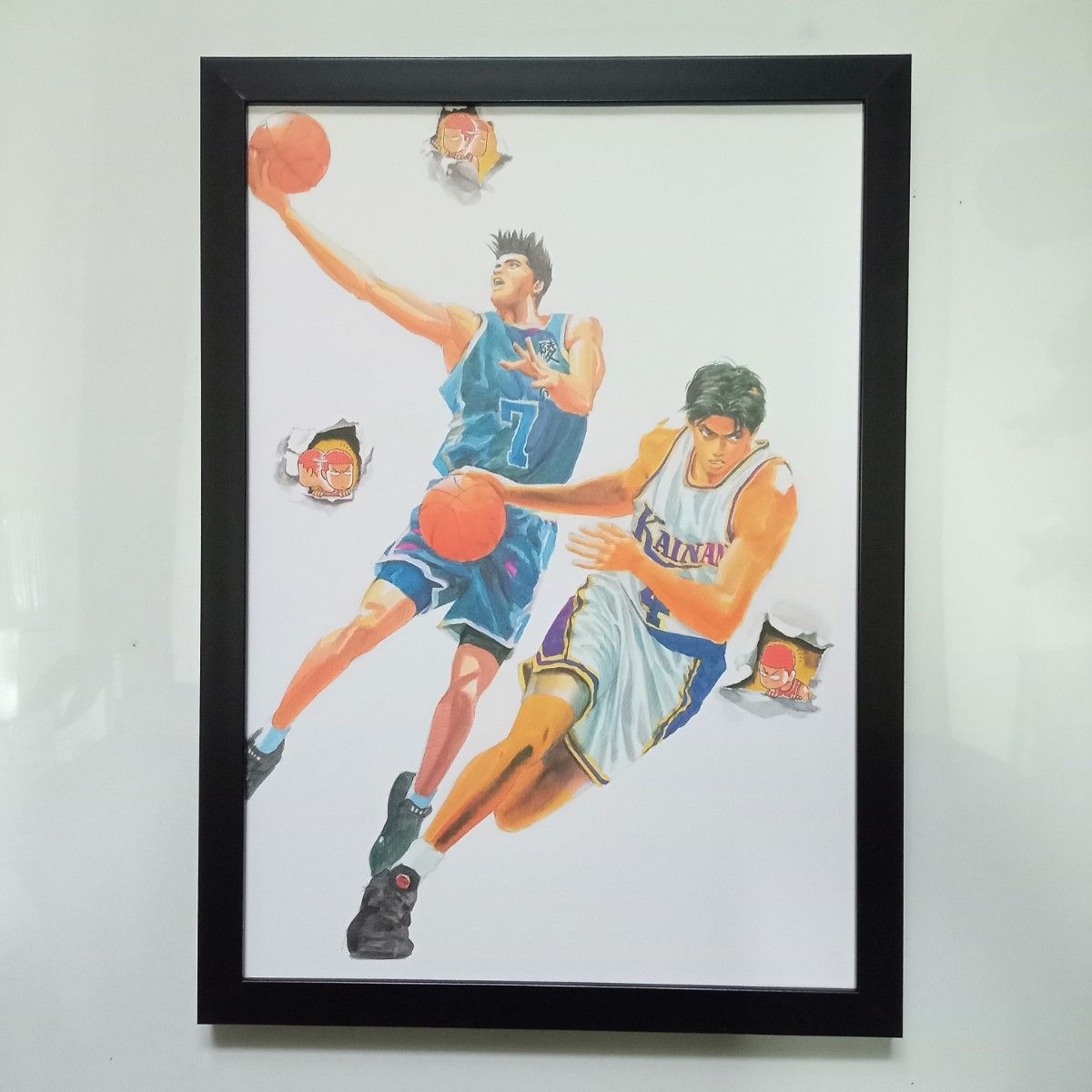 SLAM DUNK スラムダンク コミックス 16巻 表紙イラスト ポスター SLAM DUNK スラムダンク コミックス 16巻 表紙イラスト ポスター