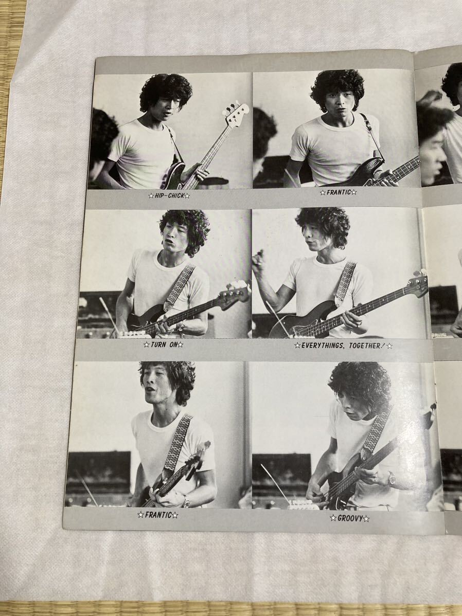 矢沢永吉 1976年コンサートツアーパンフレット 33000 MILES ROAD 矢沢永吉 1976年コンサートツアーパンフレット 33000 MILES ROAD