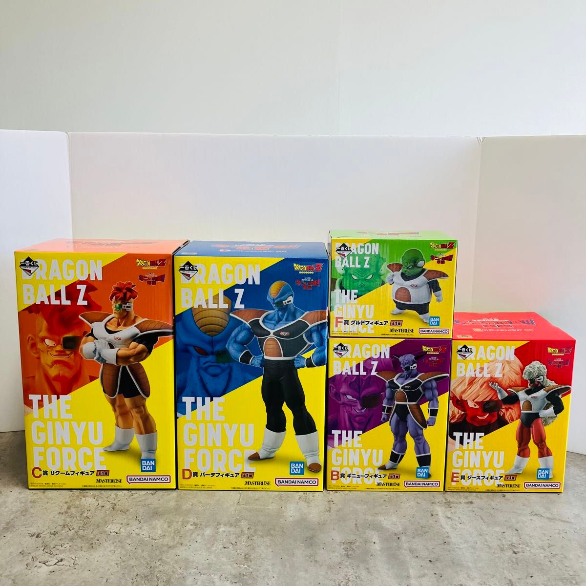 5点コンプリートセット 一番くじ ドラゴンボール ギニュー特戦隊 5点コンプリートセット 一番くじ ドラゴンボール ギニュー特戦隊