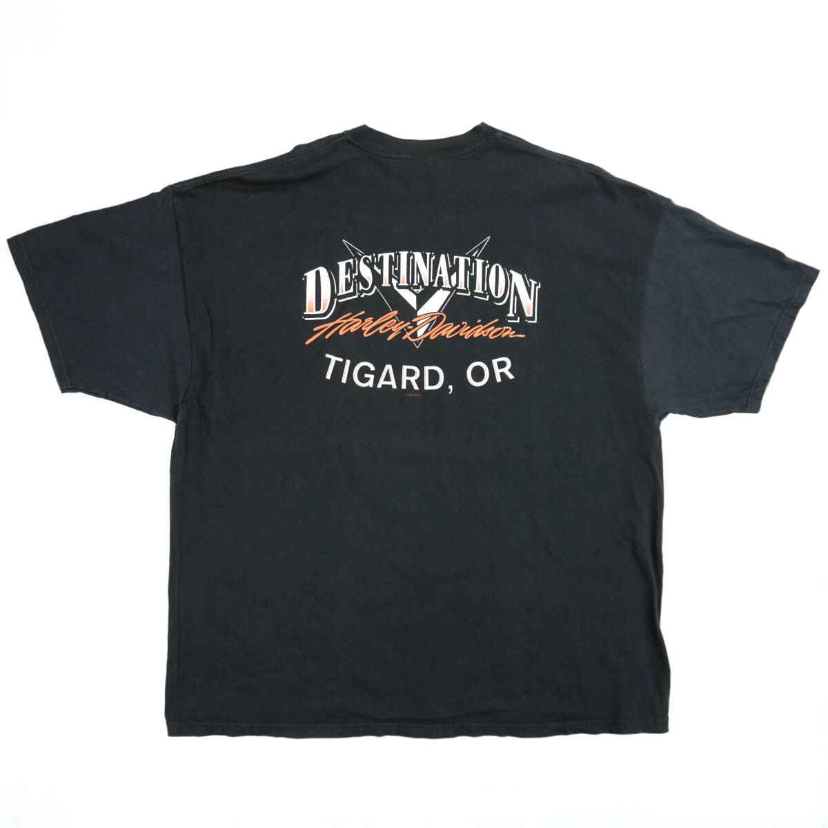 HARLEY-DAVIDSON T-Shirts 3XL T297 Hanes BEEFY Made in USA HARLEY-DAVIDSON T-Shirts 3XL T297 Hanes BEEFY Made in USA