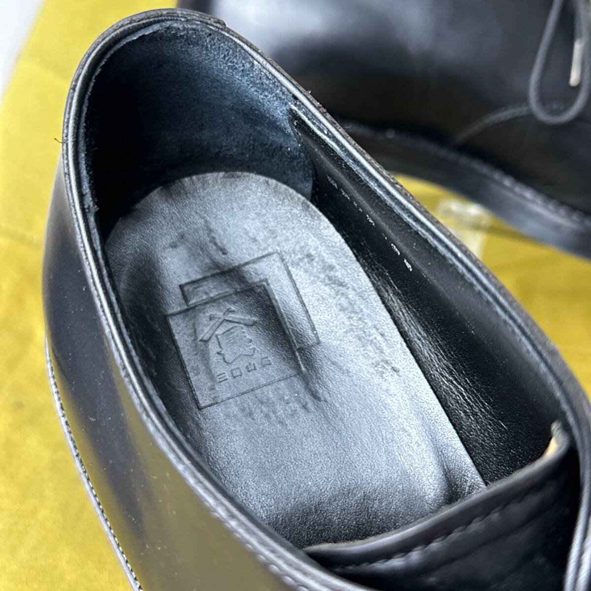 美品 三陽山長 兼伍郎 キャップトゥレザーシューズ 6.5 日本製 美品 三陽山長 兼伍郎 キャップトゥレザーシューズ 6.5 日本製