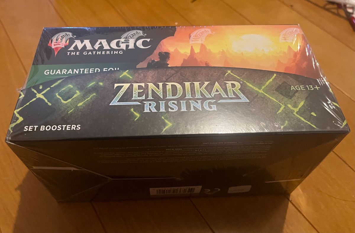 ZENDIKARゼンディカーの夜明け 未開封ブースターBOX ゼンディカーの夜明け 英語版 未開封新品シュリンク付き セット