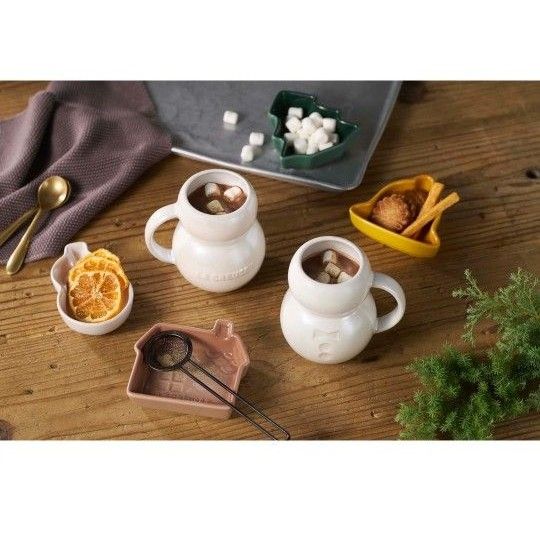 Le CREUSET ルクルーゼ ミニホリデーディッシュ クリスマス 小皿 Le CREUSET ルクルーゼ ミニホリデーディッシュ クリスマス 小皿