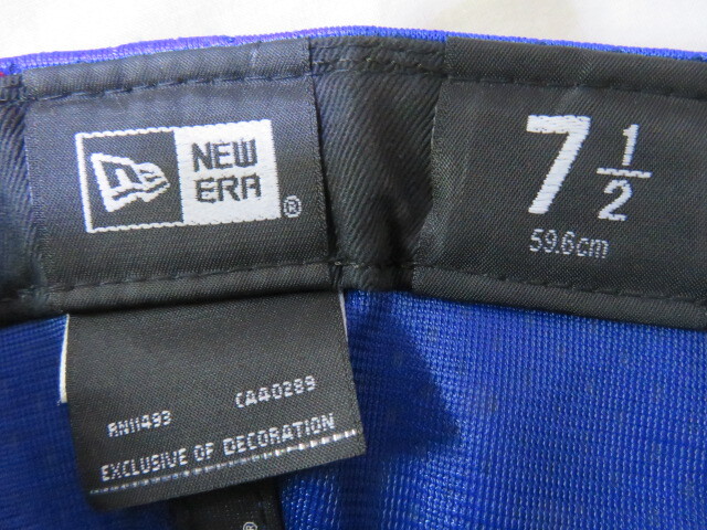 ☆美品 横浜DeNAベイスターズ NPB プロコレキャップ CAP 帽子 59.6cm(7 1/2) ニューエラ NEW ERA☆