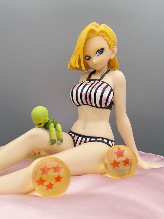 ドラゴンボール 18号 リペイントフィギュア Yahoo!オークション - ドラゴンボール 人造人間18号 リペイント