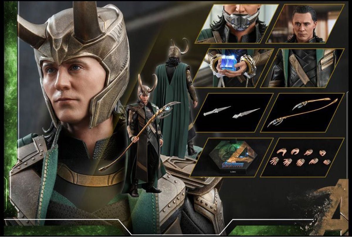 ホットトイズ MMS579 アベンジャーズ エンドゲーム ロキ Loki 1 ホットトイズ MMS579 アベンジャーズ エンドゲーム ロキ Loki 1