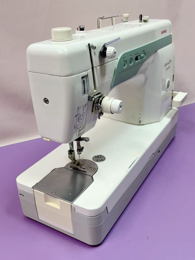 整備済 ポータブル職業用ミシン ユザワヤオリジナル JANOME 整備済 ポータブル職業用ミシン ユザワヤオリジナル JANOME