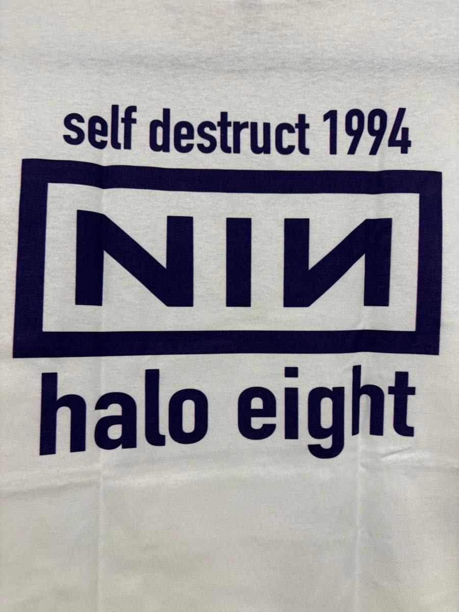 新品 NINE INCH NAILS Tシャツ Lサイズ ホワイト ナインインチ 新品 NINE INCH NAILS Tシャツ Lサイズ ホワイト ナインインチ