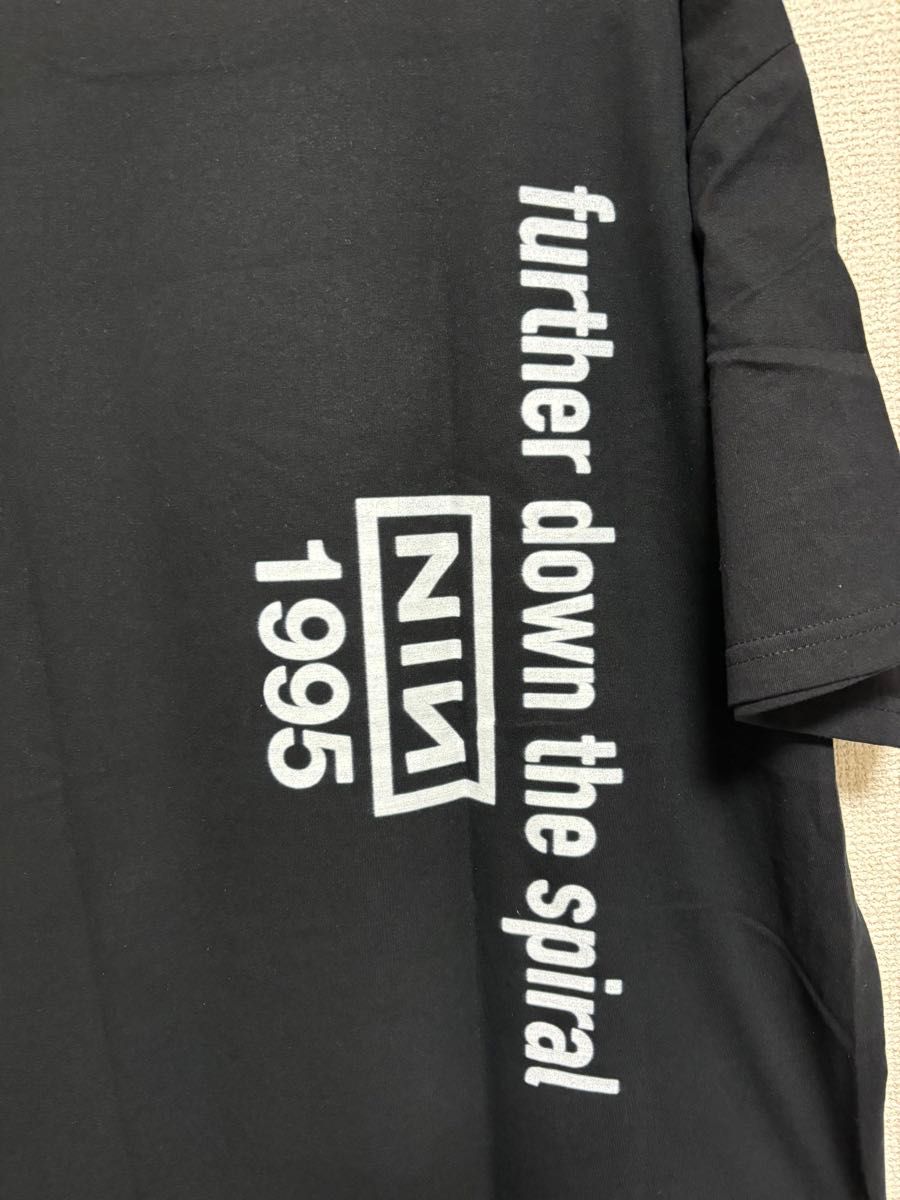 新品 NINE INCH NAILS Tシャツ XLサイズ ブラック ナインインチ 新品 NINE INCH NAILS Tシャツ XLサイズ ブラック ナインインチ
