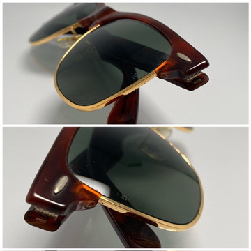 90s*B&L RAY-BANboshu ром RayBan WAYFARER MAX Wayfarer Max 2mokto-tasGold/G-15 чай цвет VINTAGE солнцезащитные очки USA производства 54mm