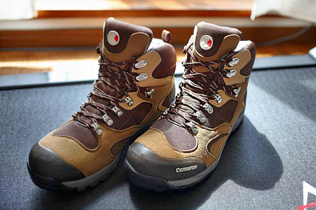 円高還元 ゴアテックス C1-02S キャラバン Caravan ★☆美品 GORE-TEX 440☆★ 0010106 brown 26.0EEE 26.0cm