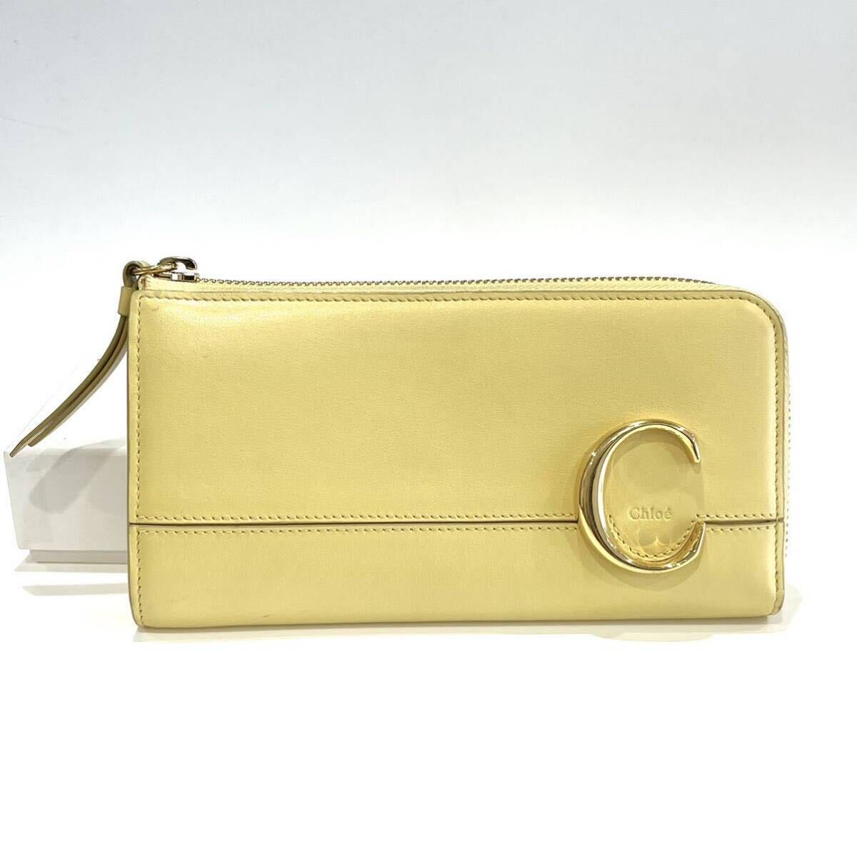 良品 Chloe クロエ CHC19WP084A37 ラウンドファスナーウォレット 良品 Chloe クロエ CHC19WP084A37 ラウンドファスナーウォレット