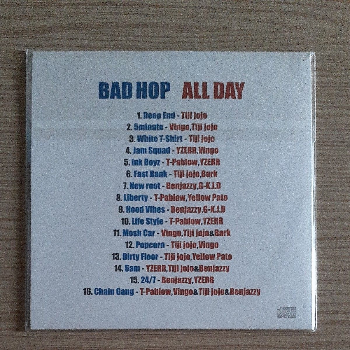 BAD HOP【ALL DAY】|Yahoo!フリマ(旧PayPayフリマ) BAD HOP【ALL DAY】|Yahoo!フリマ(旧PayPayフリマ)